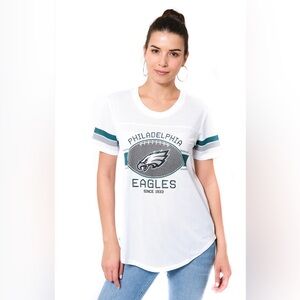 NFL Women’s Philadelphia Eagles Mesh Jersey Sz L